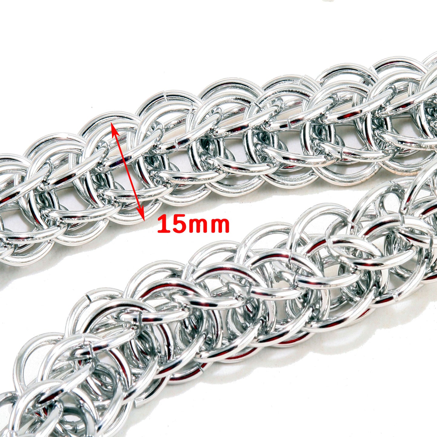 DK Heavy Monster Rope Biker Trucker Key Jean Wallet Chain (22"/26") Silver CS05Skull