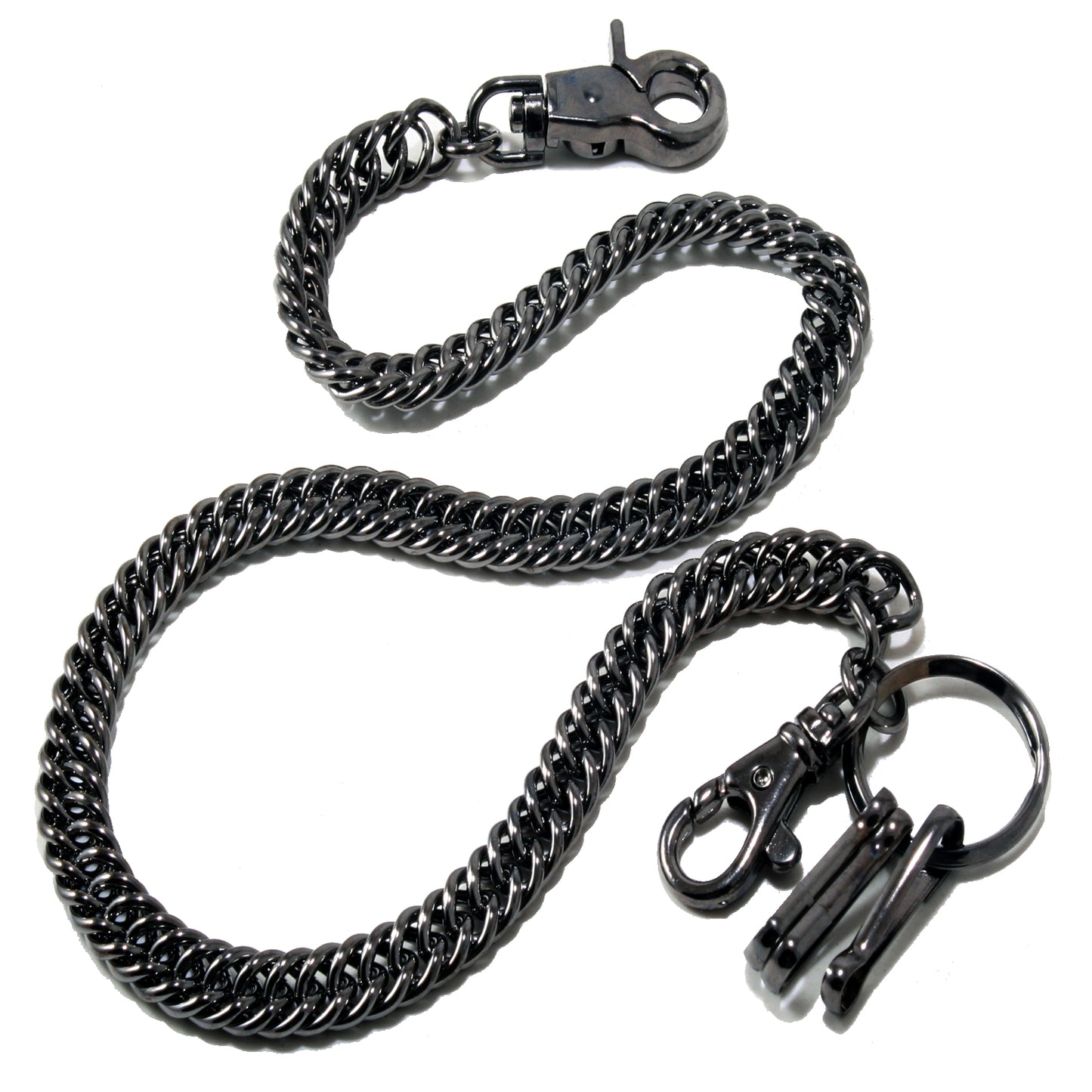 DK Simple Twist Biker Trucker Keychain Key Jean Wallet Chain (23") CS130MLT