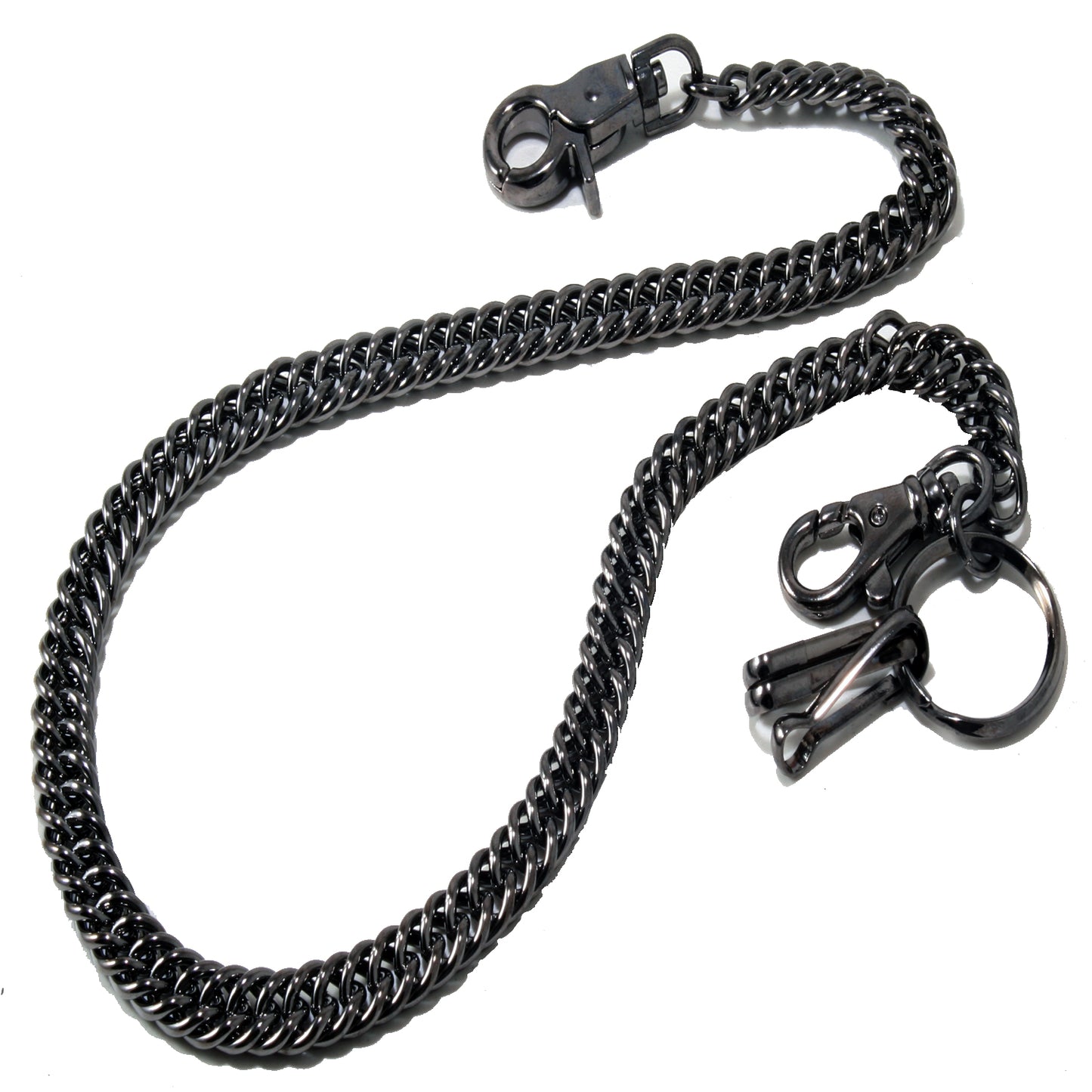 DK Simple Twist Biker Trucker Keychain Key Jean Wallet Chain (23") CS130MLT