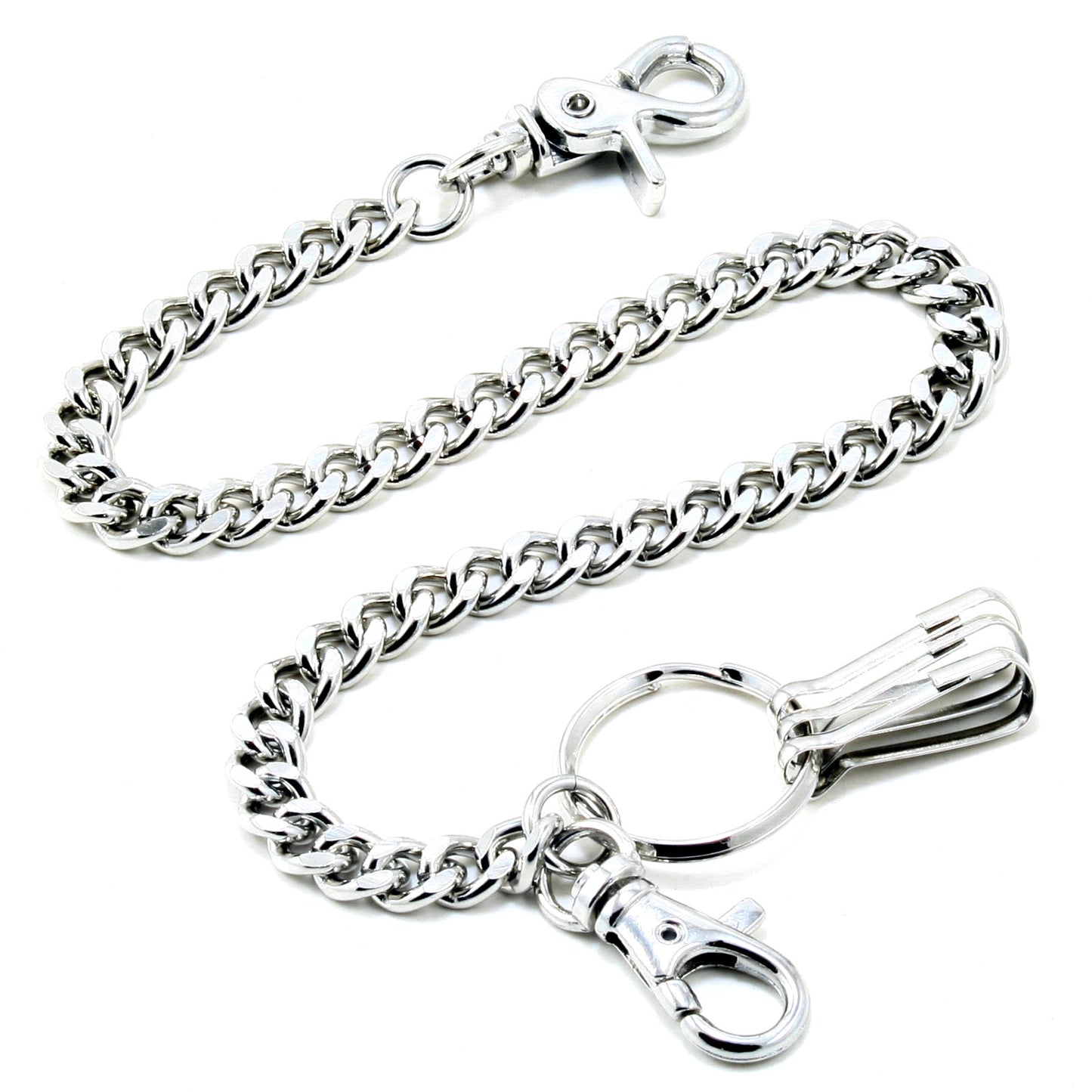 DK Basic Strong Leash Biker Trucker Key Jean Wallet Chain (17"/21") CS146MLT