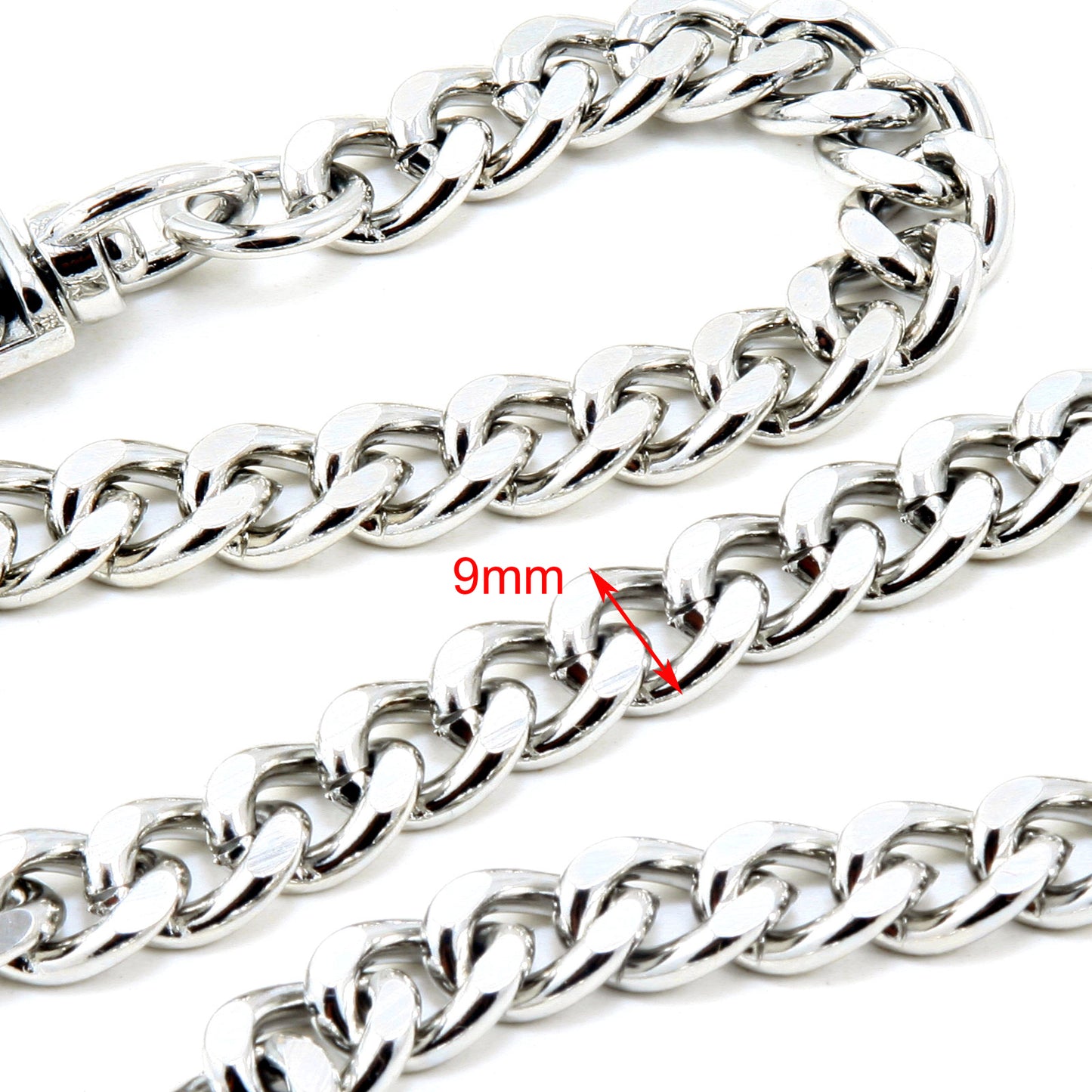 DK Basic Strong Leash Biker Trucker Key Jean Wallet Chain (17"/21") CS146MLT