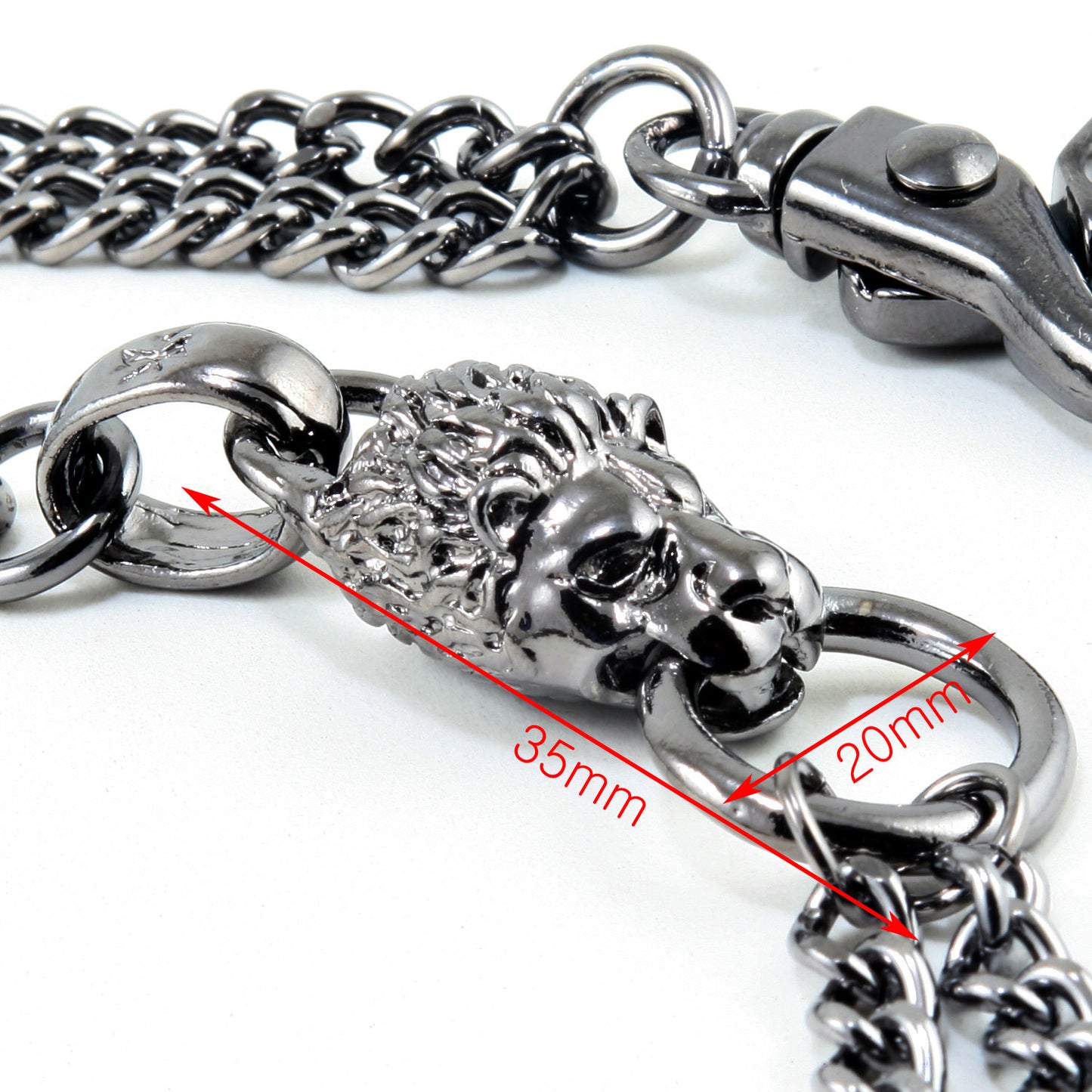 DK Simple Pendant Strong Biker Trucker Key Jean Wallet Chain (27") SYC70MLT