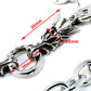 DK EMO Dragon Connect Classic Biker Trucker Jean Wallet Chain (27") Silver CS01