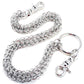 DK Heavy Monster Rope Biker Trucker Key Jean Wallet Chain (26") Silver CS05