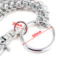 DK Heavy Monster Rope Biker Trucker Key Jean Wallet Chain (26") Silver CS05