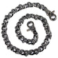 DK Medieval Skull Symbol Biker Trucker Key Jean Wallet Chain (27") Silver CS09