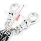 DK EMO Gothic Leather & Knight Biker Trucker Key Jean Wallet Chain (26.5") CS10