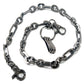 DK Durable Simple Basic Biker Trucker Key Jean Wallet Chain (22.5") SLV/BLK NCS65MLT