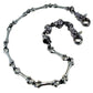 DK Heavy Skull Bone Trucker Rocker Biker Key Jean Wallet Chain (26.5") Silver CS112