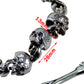 DK Heavy Skull Bone Trucker Rocker Biker Key Jean Wallet Chain (26.5") Silver CS112