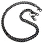 DK Simple Basic Thick Heavy Biker Trucker Key Jean Wallet Chain (13,21,31") SLV/BLK CS08MLT