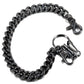 DK Simple Basic Thick Heavy Biker Trucker Key Jean Wallet Chain (13,21,31") SLV/BLK CS08MLT