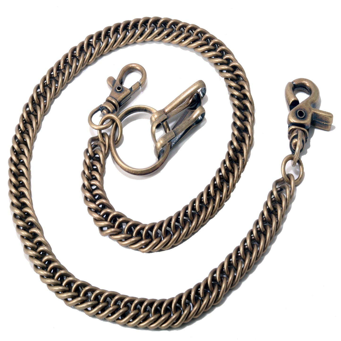 DK Simple Twist Biker Trucker Keychain Key Jean Wallet Chain (23") CS130MLT