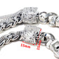 DK 3 Line Decorative Biker Trucker Key Jean Wallet Chain (26.5") Silver CS13