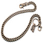 DK EMO Thick Basic Biker Trucker Keychain Key Jean Wallet Chain (23") BRN,SLV,BLK CS150MLT