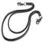 DK Double Roof Durable Basic Biker Trucker Key Jean Wallet Chain (24") SLV,BLK CS138MLT