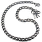 DK EMO Strong Basic Heavy Biker Trucker Key Jean Wallet Chain (23/30") RN/SLV/BLK CS47MLT