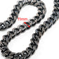 DK EMO Thick Basic Biker Trucker Keychain Key Jean Wallet Chain (23") BRN,SLV,BLK CS150MLT