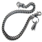 DK EMO Thick Basic Biker Trucker Keychain Key Jean Wallet Chain (21") SLV/BLK/BRN CS152MLT