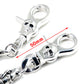 DK Eagle Head & Gothic Trucker Biker Key Jean Wallet Chain (28.5") Black CS16