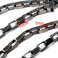 DK Basic Square Connect Biker Trucker Key Jean Wallet Chain (20/30") SLV/BLK/BRN CS21MLT