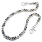 Cross Shield Classic Biker Trucker Key Jean Wallet Chain (22/27") Silver NCS55