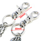 DK 3 Line Combo Link Heavy Trucker Biker Key Jean Wallet Chain (24.5") Silver CS61