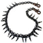 DK Claw Pendant Ring EMO Biker Trucker Key Jean Wallet Chain (28") SLV/BLK CS79MLT