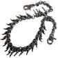 DK Claw Pendant Ring EMO Biker Trucker Key Jean Wallet Chain (28") SLV/BLK CS79MLT