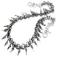 DK Claw Pendant Ring EMO Biker Trucker Key Jean Wallet Chain (28") SLV/BLK CS79MLT