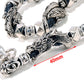 DK Heavy Head Tail Dragon Trucker Biker Key Jean Wallet Chain (29") Silver NCS87
