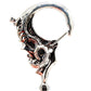 Big Skull Hook Leather Biker Trucker Key Jean Wallet Chain (28") Black NCS50