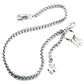 DK EMO Pendant Basic Strong Biker Trucker Key Jean Wallet Chain (27") SLV/BLK CS147MLT
