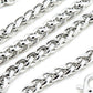 DK EMO Pendant Basic Strong Biker Trucker Key Jean Wallet Chain (27") SLV/BLK CS147MLT