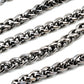 DK Pendant Basic Strong Biker Trucker Key Jean Wallet Chain (27") SLV/BLK CS148