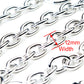 DK Basic Simple Strong Biker Trucker Key Jean Wallet Chain (20"/29.5") CS15MLT