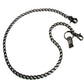 DK Marble Simple Strong Classic Biker Key Jean Wallet Chain (22"/30") SLV/BLK/BRN CS24MLT