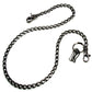 DK Marble Simple Strong Classic Biker Key Jean Wallet Chain (22"/30") SLV/BLK/BRN CS24MLT