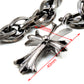 DK Cross Pendant Link Biker Trucker Key Jean Wallet Chain (26.5") CS42MLT