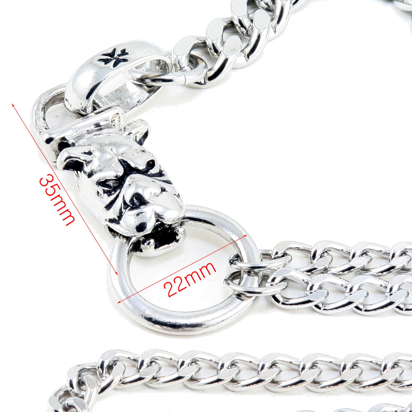 DK Simple Pendant Strong Biker Trucker Key Jean Wallet Chain (27") SYC06MLT