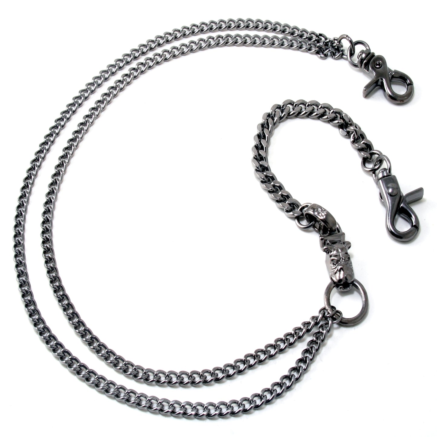 DK Simple Pendant Strong Biker Trucker Key Jean Wallet Chain (27") SYC06MLT