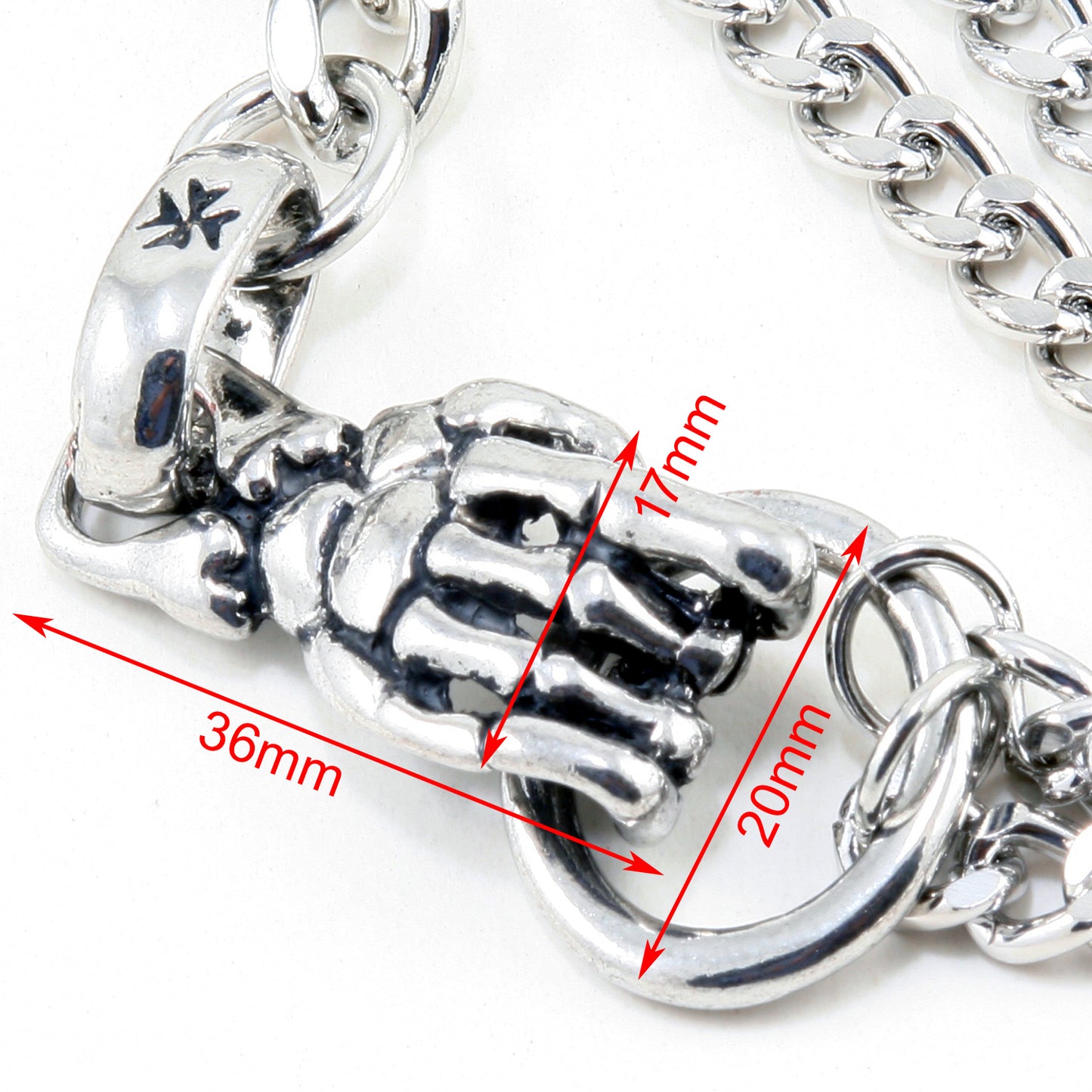 DK Simple Pendant Strong Biker Trucker Key Jean Wallet Chain (27") SYC30MLT