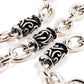 DK Simple Roof Strong Biker Trucker Key Jean Wallet Chain (24.5") SLV/BLK SYC52
