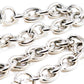 DK Simple Roof Strong Biker Trucker Key Jean Wallet Chain (24.5") SLV/BLK SYC52