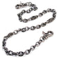 DK Simple Roof Strong Biker Trucker Key Jean Wallet Chain (24.5") SLV/BLK SYC52