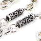 DK Simple Roof Strong Biker Trucker Key Jean Wallet Chain (24.5") SLV/BLK SYC56MLT