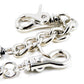DK Simple Roof Strong Biker Trucker Key Jean Wallet Chain (24.5") SLV/BLK SYC56MLT