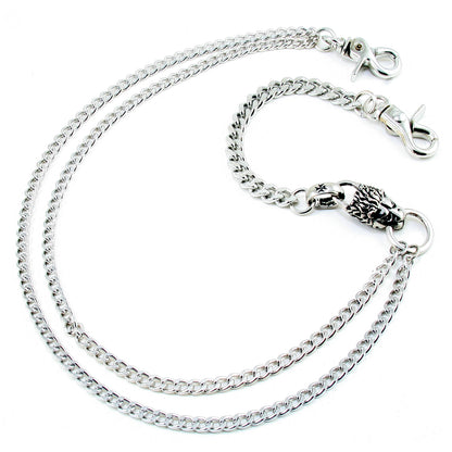 DK Simple Pendant Strong Biker Trucker Key Jean Wallet Chain (27") SYC70MLT