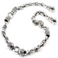 DK 2 Lion's Head Attached Biker Trucker Key Jean Wallet Chain (26.5") Silver CS23