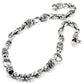 DK 2 Lion's Head Attached Biker Trucker Key Jean Wallet Chain (26.5") Silver CS23